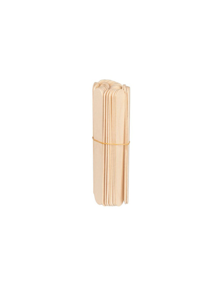 Large wooden spatula 150x18x1.8mm - 50 pieces