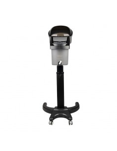 Silver standing hairdressing sauna with active ozone
