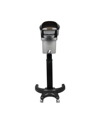 Silver standing hairdressing sauna with active ozone
