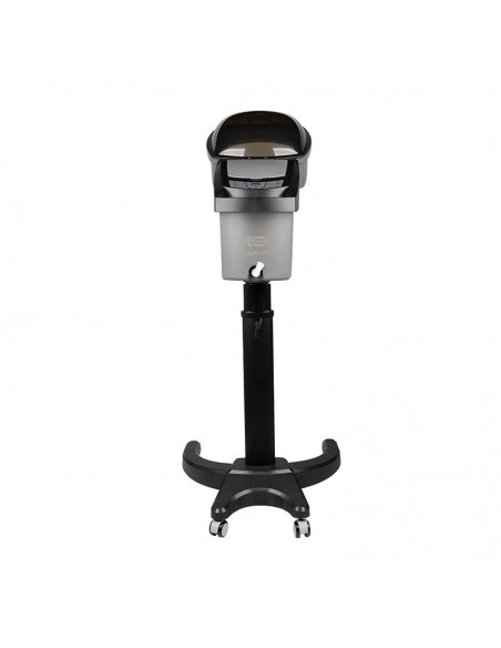 Silver standing hairdressing sauna with active ozone