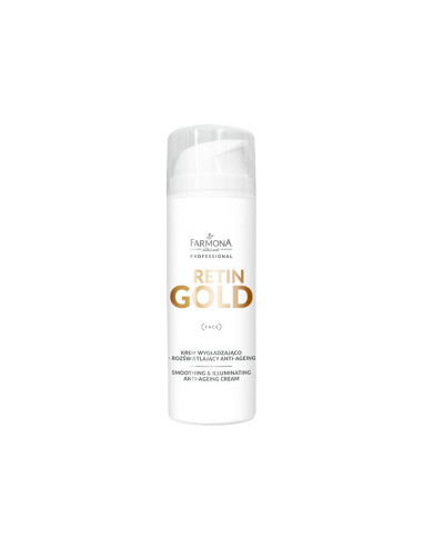 Farmona retin gold smoothing and brightening anti-aging cream 150ml