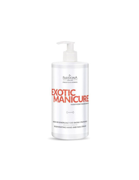 Farmona exotic manicure regenerating cream for hands and nails 500ml