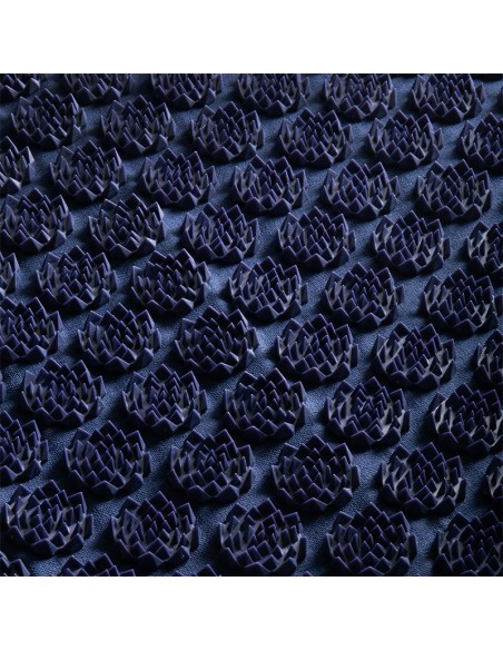 Activfizjo premium natural navy blue acupressure mat with a pillow