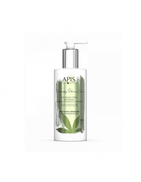Apis, a natural soothing tonic based on hemp hydrolate 300 ml