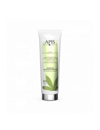 Apis regenerating hand cream with hemp oil and shea butter 100 ml