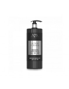 Apis action for men moisturizing body wash gel 3in1, 1l