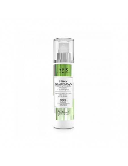 Apis natural solution, strengthening spray against hair loss with 3% baicapil, 150 ml