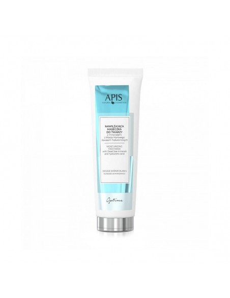 Apis optima, moisturizing face mask with minerals from the dead sea and hyaluronic acid, 100ml