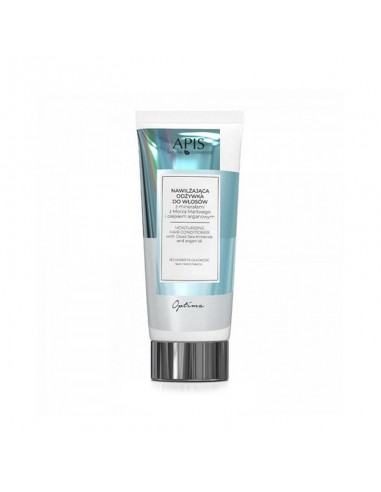 Apis Optima, Moisturizing Hair Conditioner with Dead Sea Minerals and Argan Oil, 200 ml