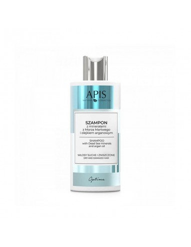 Apis optima, shampoo with minerals from the dead sea and argan oil, 300 ml