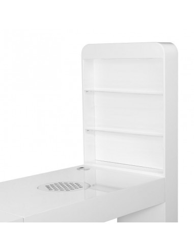 Cosmetic desk 310 white left