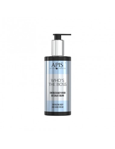 Apis who's the boss energizing body and hand cream, 300ml