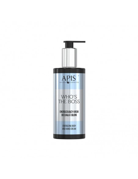 Apis who's the boss energizing body and hand cream, 300ml