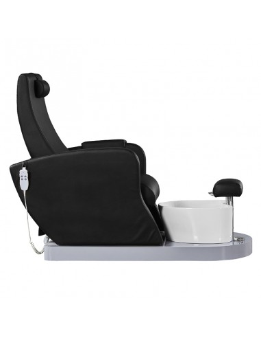 SPA ARMCHAIR FOR PEDICURE AZZURRO 016A BLACK WITH HYDROMASSAGE
