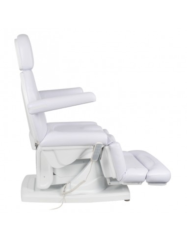 Electro-floor cosmetic chair kate 4 strong. white