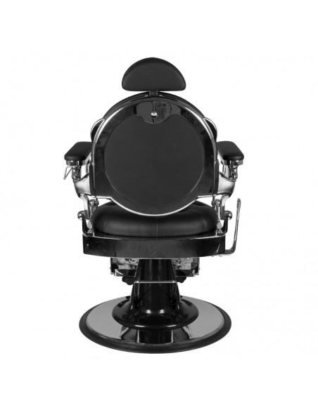 Gabbiano Barber Chair Giulio silver black