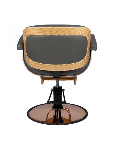 Gabbiano hairdressing chair gray venice