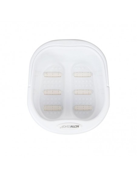 Pedicure bowl with rollers white lich