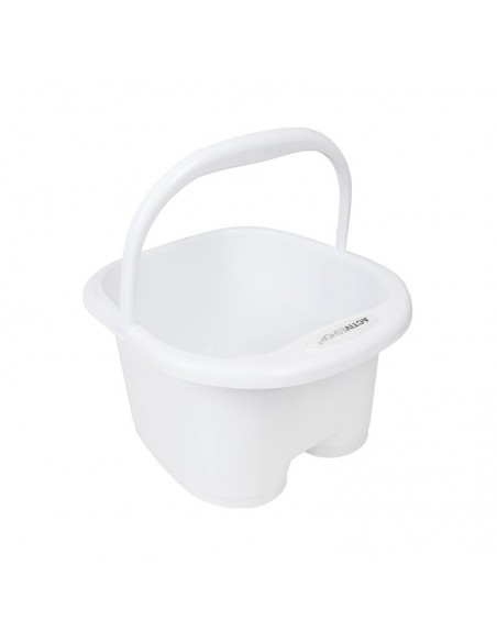 Pedicure bowl with rollers white lich
