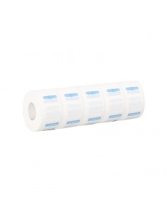 Paper barber's collar 5 pcs white