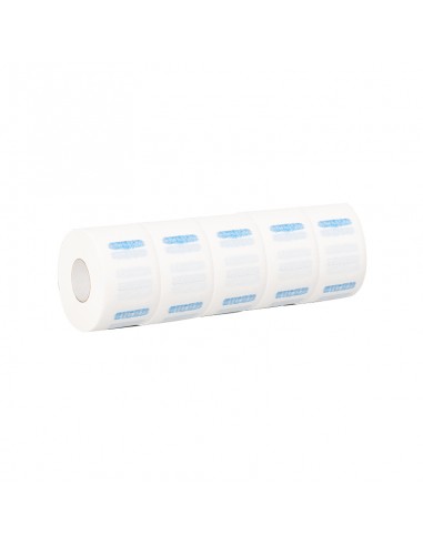 Paper barber's collar 5 pcs white