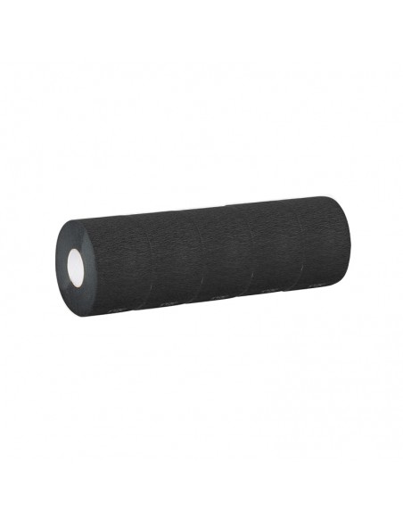 Paper barber collar 5 pcs black