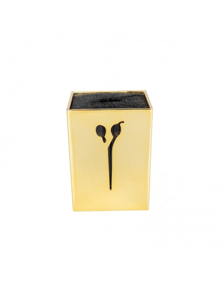 Gold scissors stand
