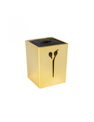 Gold scissors stand