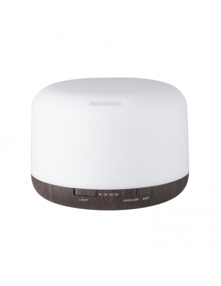 Aroma diffuser air humidifier spa 03 dark wood 500ml + timer