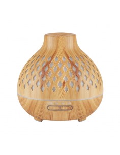 Aroma diffuser spa air humidifier 10 light wood 400ml + timer