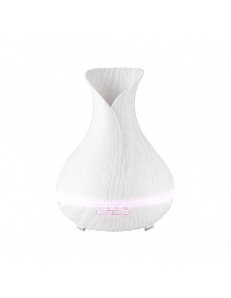 Aroma diffuser air humidifier spa 15 white wood 400ml + timer