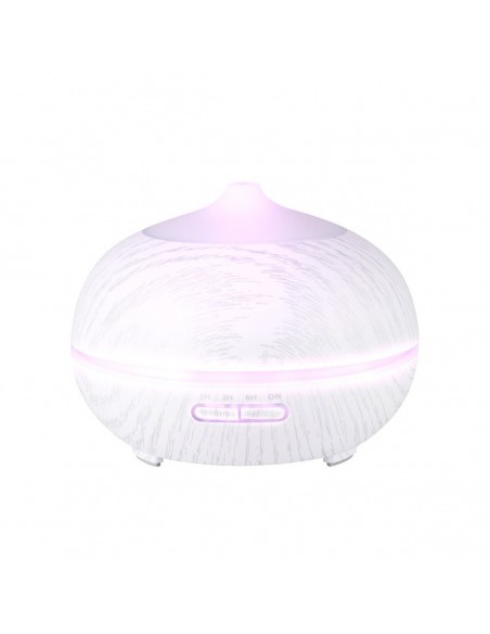Aroma diffuser air humidifier spa 06 white wood 400ml + timer