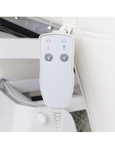 Eyelash treatment chair Ivette professional electric white