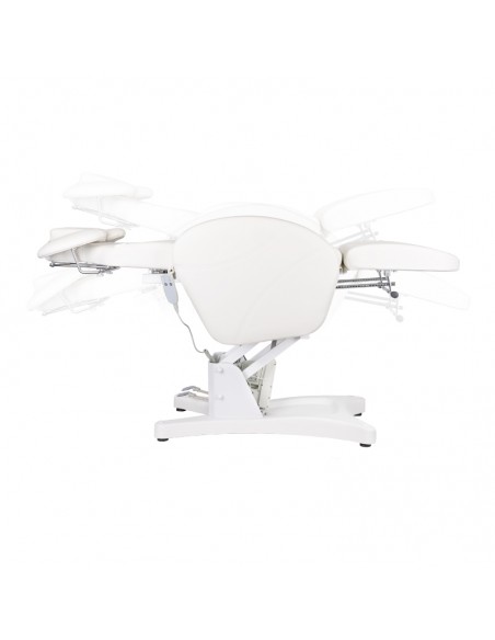 Eyelash treatment chair Ivette professional electric white