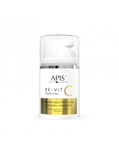 APIS RE-VIT C HOME CARE REBUILDING NIGHT CREAM WITH RETINOL AND VITAMIN C 50 ML