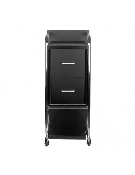 Gabbiano Friseurassistentin Solo silber – schwarz
