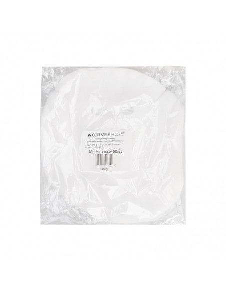 FACE MASK MADE OF GAZE 50 PCS