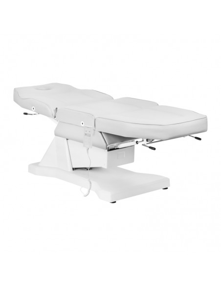 ELECTRIC COSMETIC CHAIR SOFT 1 MOTOR. WHITE