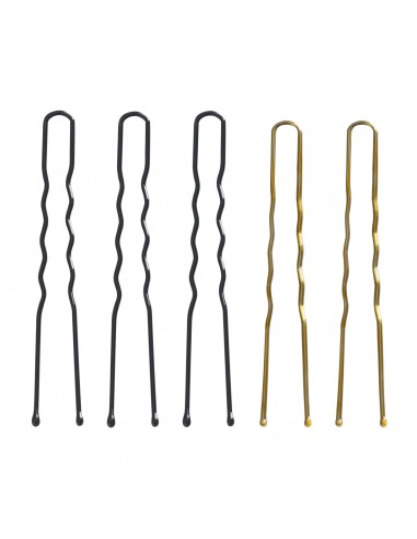 HAIRDRESSING BUNS FOR HAIR E-56 200 PCS. MIX