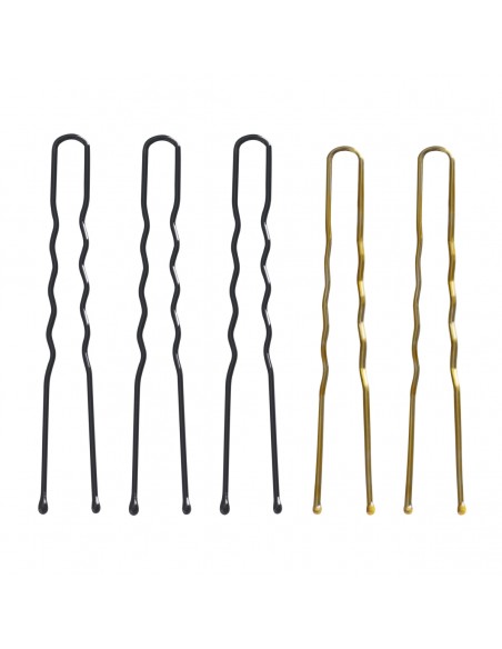 HAIRDRESSING BUNS FOR HAIR E-56 200 PCS. MIX
