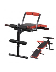 EXERCISE BENCH 07 BLACK RED