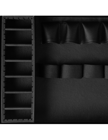 BARBER WHITE AND BLACK HAIRDRESSING SUITCASE