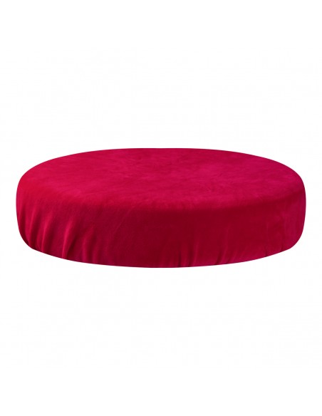 COVER FOR STOOL VELOUR FUCHSIA