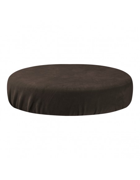 BROWN VELOUR STORAGE CASE