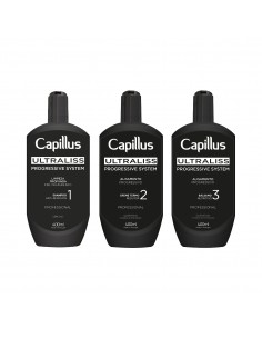 Capillus Ultraliss Nanoplastia, set for the nanoplasty treatment, 3x400ml