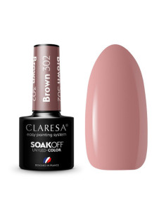 CLARESA Hybrid nail polish BROWN 304 -5g