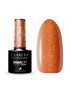 CLARESA Hybrid nail polish FALLIN "LOVE 12  