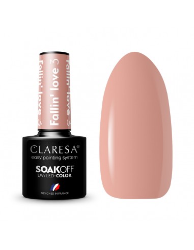 CLARESA Hybrid nail polish FALLIN "LOVE 3 -5g