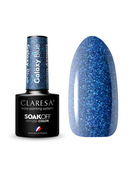 CLARESA Hybrid polish Galaxy Blue 5g