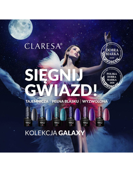 CLARESA Gel polish Galaxy Red 5g